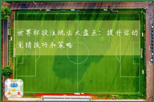 世界杯投注玩法大盘点：提升你的竞猜技巧和策略